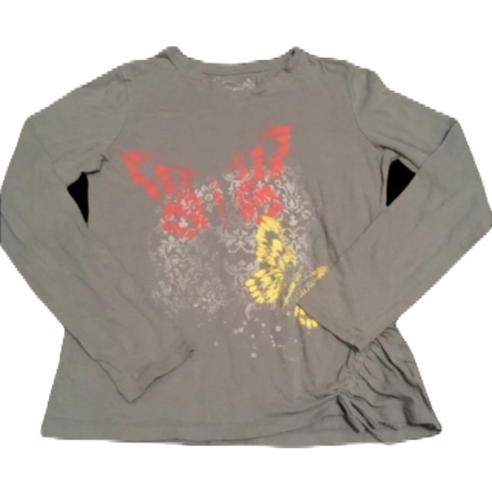 ARIZONA Girls Butterfly Longsleeve T-Shirt